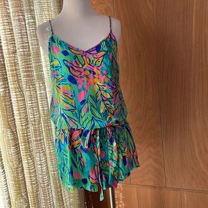 Lily Pulitzer tropical onesie jumper
